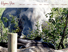 Tablet Screenshot of hyenapan.com